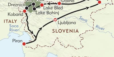 Kart piran Sloveniya
